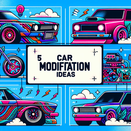 5 Ide Modifikasi Mobil Unik yang Bikin Kendaraanmu Berbeda
